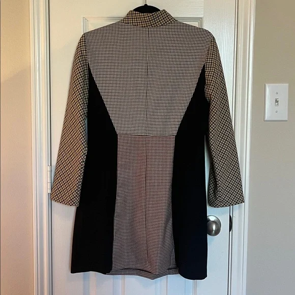 Zara Woman Plaid Mini Dress - Picture 6 of 12